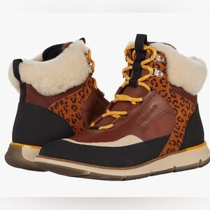 Cole Haan 4 Zerogrand Leather Hiker Water Resistant Women’s Boots